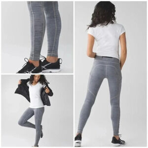 Lululemon Speed Tight IV Space Dye Camo Black Dark Slate